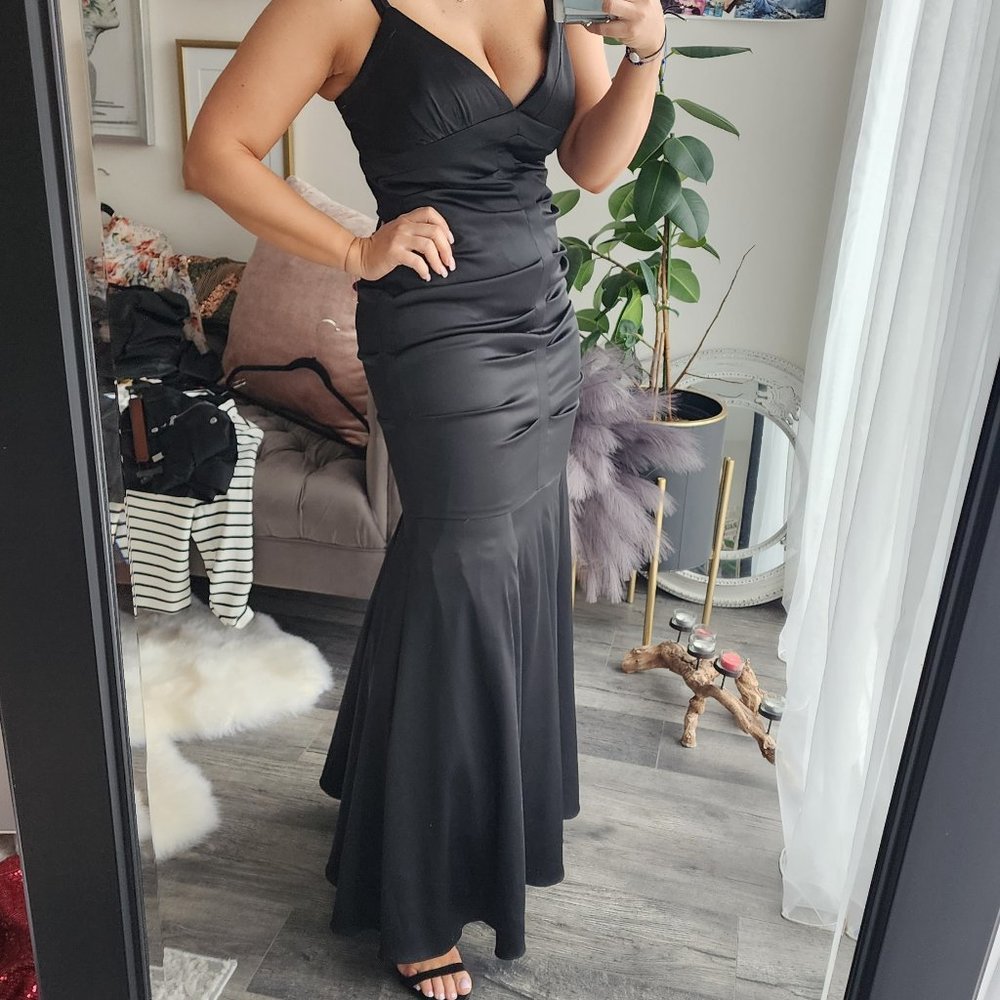 Prom Formal Style Black Classy Dress